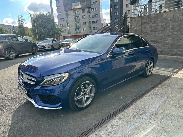 2015 Mercedes-Benz C-Класс 180 IV (W205), синий, 2150000 рублей - вид 16