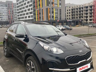 2021 Kia Sportage IV Рестайлинг, чёрный, 2350000 рублей, вид 3