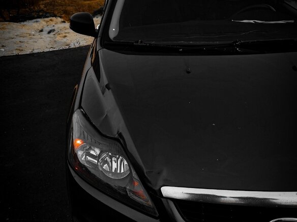 2008 Ford Focus II Рестайлинг, серый, 360000 рублей - вид 2