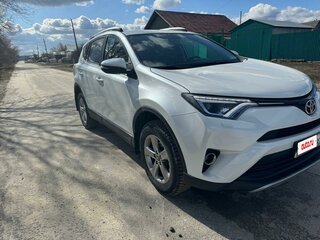 2019 Toyota RAV4 IV (XA40) Рестайлинг, белый, 2540000 рублей, вид 3