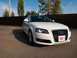 2009 Audi A3 II (8P) Рестайлинг 2, белый, 1100000 рублей, вид 2