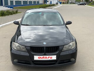 2007 BMW 3 серии 320i V (E90/E91/E92/E93), чёрный, 875000 рублей, вид 2