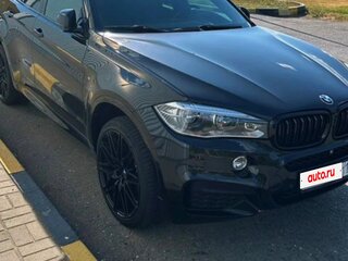 2016 BMW X6 40d II (F16), чёрный, 4200000 рублей, вид 1