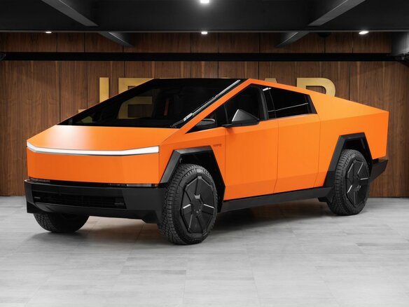 2024 Tesla Cybertruck Cyberbeast, оранжевый, 18500000 рублей