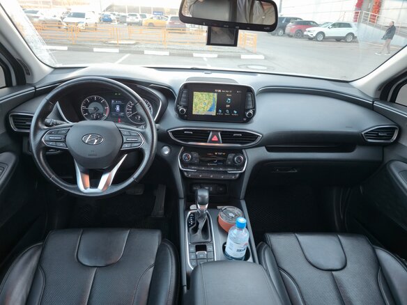 2019 Hyundai Santa Fe IV, белый, 3150000 рублей - вид 14