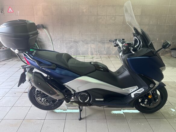 2017 Yamaha TMAX, синий, 700000 рублей - вид 8