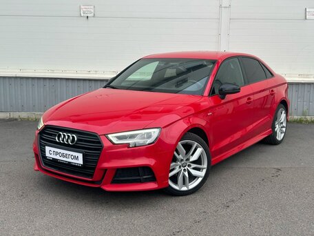 2018 Audi A3 III (8V) Рестайлинг, красный, 2050000 рублей, вид 2