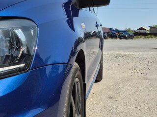 2018 Volkswagen Polo V Рестайлинг, синий, 1200000 рублей, вид 3