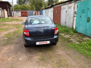 2012 Lada (ВАЗ) Granta I, серый, 160000 рублей, вид 4