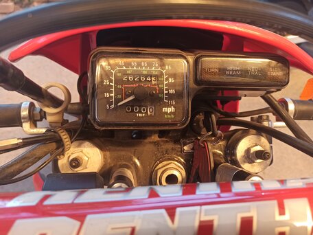 2006 Honda XR 650L, красный, 410000 рублей, вид 2