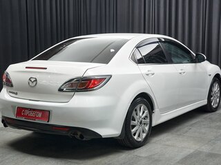 2011 Mazda 6 II (GH) Рестайлинг, белый, 899000 рублей, вид 4