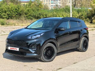 2020 Kia Sportage IV Рестайлинг, чёрный, 2650000 рублей, вид 1