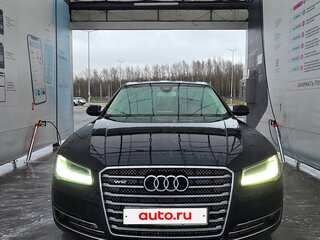 2013 Audi A8 Long III (D4) Рестайлинг, чёрный, 2130000 рублей, вид 1
