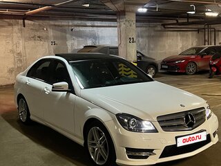 2013 Mercedes-Benz C-Класс 180 III (W204) Рестайлинг, белый, 1350000 рублей, вид 2