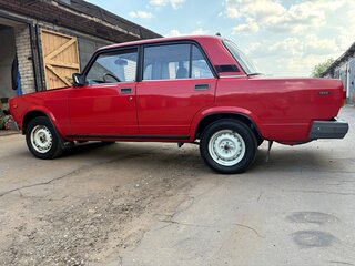 1996 Lada (ВАЗ) 2107, красный, 460000 рублей, вид 2