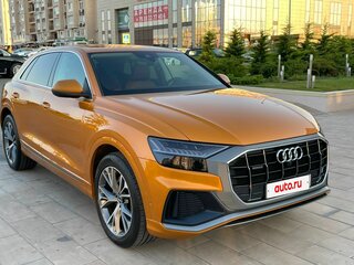 2021 Audi Q8 45 TDI I (4M), оранжевый, 11000000 рублей, вид 2