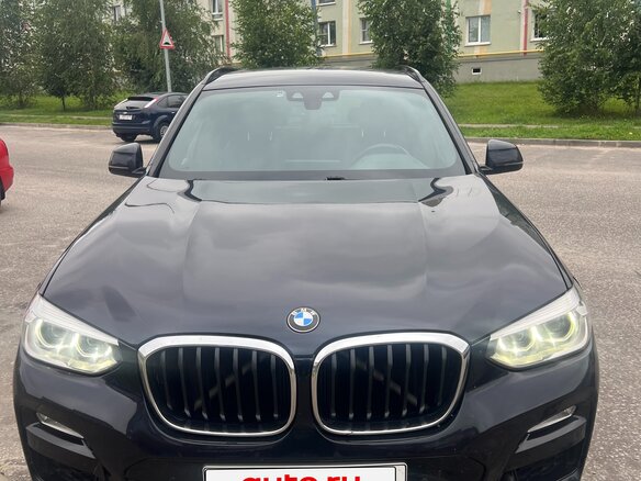 2018 BMW X3 20d xDrive III (G01), чёрный, 3950000 рублей - вид 1