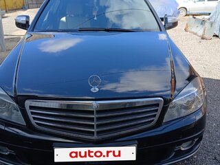 2008 Mercedes-Benz C-Класс 280 III (W204), чёрный, 1000000 рублей, вид 1