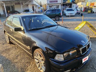 1998 BMW 3 серии Compact 316i III (E36), чёрный, 485000 рублей, вид 2