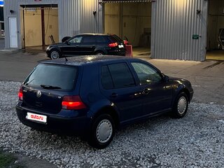 1999 Volkswagen Golf IV, синий, 235000 рублей, вид 5