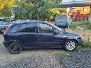 2007 Lada (ВАЗ) Kalina I, синий, 100000 рублей, вид 3
