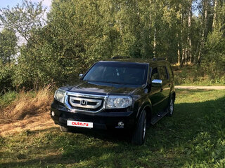 2008 Honda Pilot II, чёрный, 1163000 рублей, вид 1