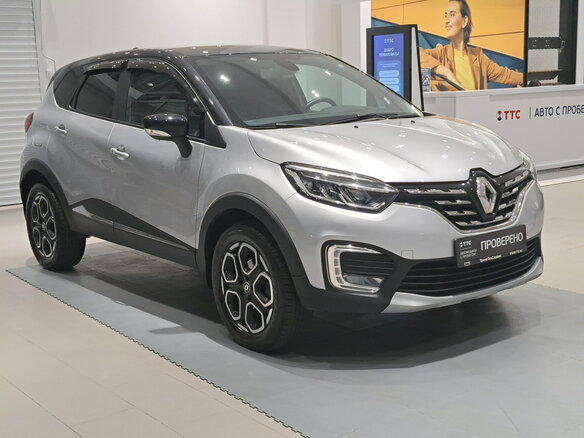 2022 Renault Kaptur I Рестайлинг, серый, 1840000 рублей - вид 2