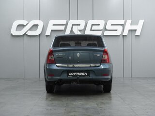 2012 Renault Logan I Рестайлинг, синий, 564000 рублей, вид 4