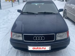 1991 Audi 100 IV (C4), синий, 550000 рублей, вид 1