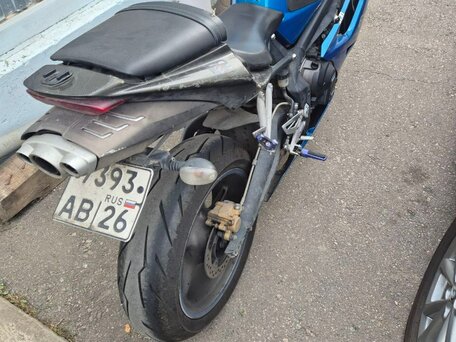 2008 Triumph Daytona 675, синий, 400000 рублей, вид 4