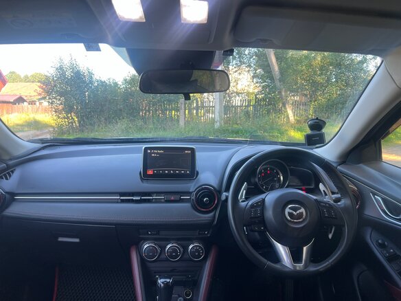 2015 Mazda CX-3 I, синий, 1590000 рублей - вид 7