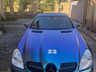 2004 Mercedes-Benz SLK-Класс 200 II (R171), серебристый, 1300000 рублей, вид 4