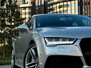 2016 Audi A7 I (4G) Рестайлинг, серый, 2290000 рублей, вид 2