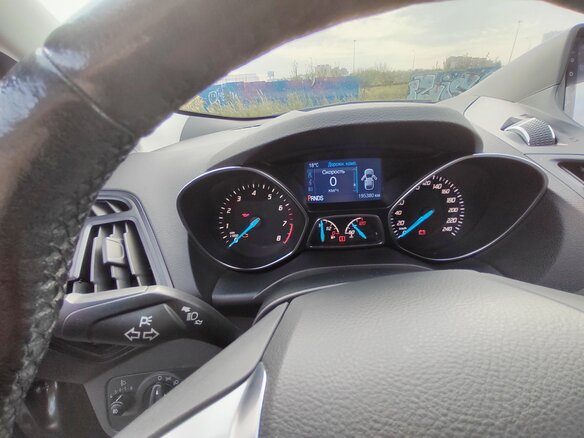 2015 Ford Kuga II, серый, 1055000 рублей - вид 15