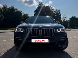 2020 BMW X3 M40d III (G01), чёрный, 6450000 рублей, вид 4