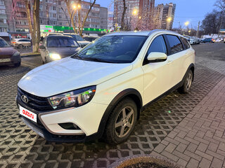 2017 Lada (ВАЗ) Vesta SW Cross I, белый, 1200000 рублей, вид 1