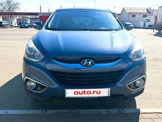 2014 Hyundai ix35 I Рестайлинг, синий, 1450000 рублей, вид 3