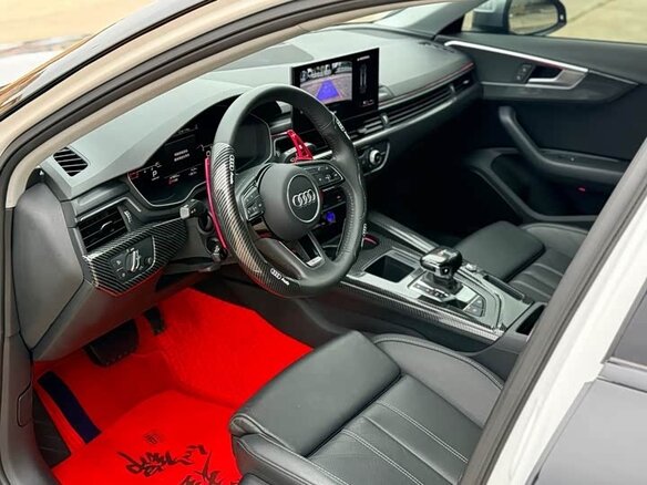 2022 Audi A4 35 TFSI Long V (B9) Рестайлинг, чёрный, 2030000 рублей - вид 7