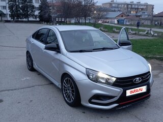 2019 Lada (ВАЗ) Vesta Sport I, серебристый, 1420000 рублей, вид 1