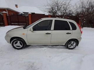 2008 Lada (ВАЗ) Kalina I, жёлтый, 215000 рублей, вид 1