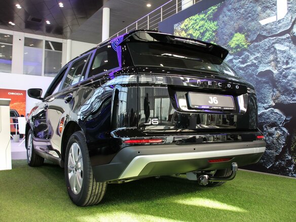 2026 Jaecoo J6, чёрный - вид 22