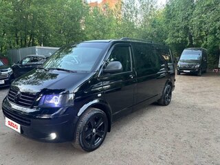 2007 Volkswagen Transporter Long T5, чёрный, 2000000 рублей, вид 1