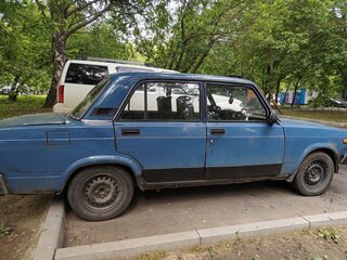 2006 Lada (ВАЗ) 2107, голубой, 120000 рублей, вид 2