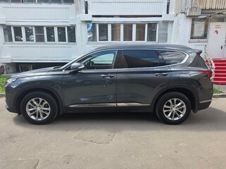 2020 Hyundai Santa Fe IV, зелёный, 1990000 рублей, вид 4
