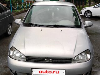 2008 Lada (ВАЗ) Kalina I, серебристый, 350000 рублей, вид 1