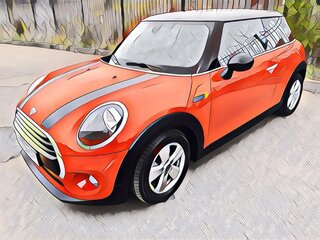 2018 Mini Hatch Cooper III (F55/F56) Рестайлинг, оранжевый, 1985000 рублей, вид 4