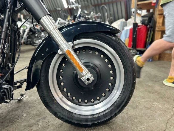 2012 Harley-Davidson Fat Boy, чёрный, 1250000 рублей - вид 31