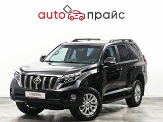2013 Toyota Land Cruiser Prado 150 Series Рестайлинг 1, чёрный, 3299000 рублей, вид 3