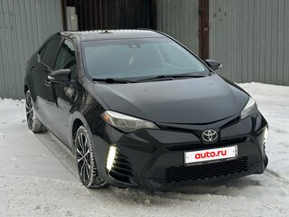 2017 Toyota Corolla XI (E160, E170, E180) Рестайлинг 1, чёрный, 1240000 рублей, вид 2
