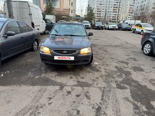 2007 Hyundai Accent ТагАЗ II, синий, 650000 рублей, вид 1